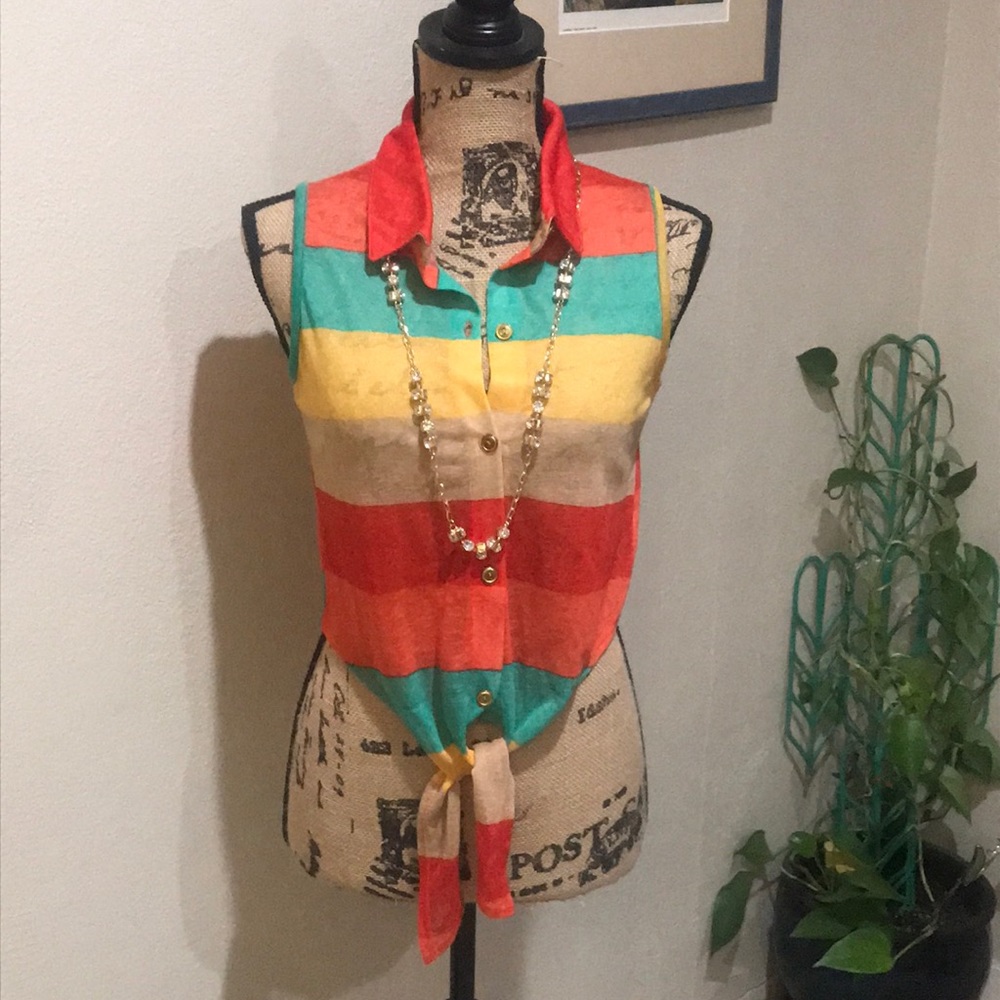 Fun Colorful Top - Picture 5 of 5